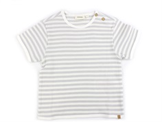 Lil Atelier oyster mushroom/coconut milk striped top